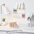 iDesign Clarity BPA-Free Plastic Divided Makeup Palette Organizer, 9.25" x 3.86" x 3.2", Clear