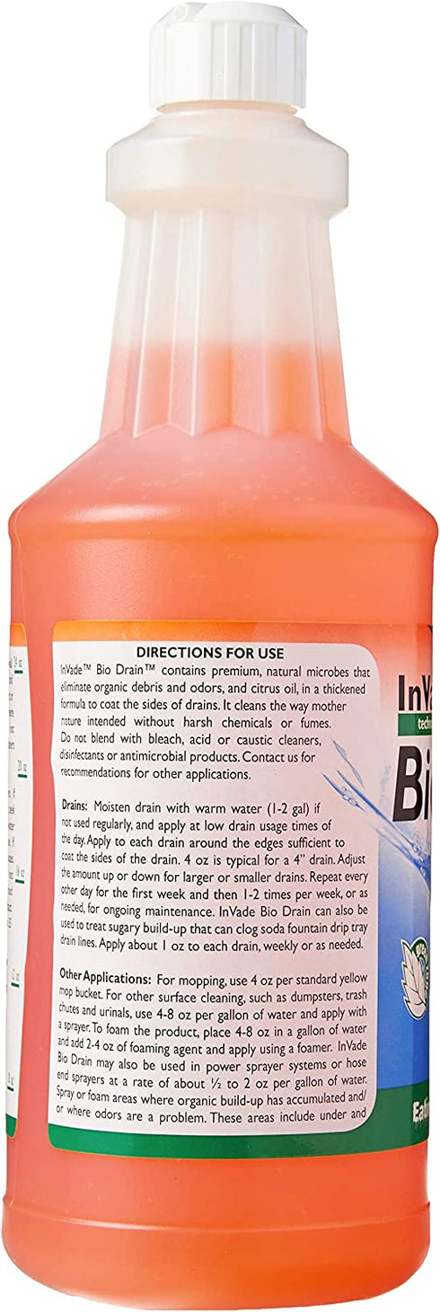 Rockwell Labs IBDC032 Invade Bio Drain Gel-1 qt, Orange