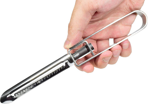 Seki Japan Vegetable Julienne Strips Peeler, dishwasher-safe, stainless steel blade with lade protector, great for cabbage, carrots, and salad