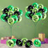 Video Game Party Balloons Set Game Birthday Party Balloons Game Theme Balloons Decorations Gaming Black Green Latex Balloons for Teens Player Birthday Party Supplies, 36 Pieces (Green)