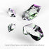 Mirrogo Fake Ice Crystal Rocks, Acrylic Fake Diamonds,Faux Ice Cubes 1240 PCS Valentines Vase Filler Fake Ice Cubes, Wedding and Home Decorative Acrylic Gems