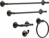 Delta Faucet Windemere Towel Ring, Oil Rubbed Bronze Hand Towel Holder, Bathroom Accessories, 79646-OB 6.37 x 2.84 x 7.25 Inches