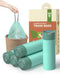 1.2 Gallon Small Trash Bags Drawstring Trash Bags, 250 Counts Compostable Car Trash Bags, Fit 4.5-6 Liters Mini Trash Bags, 1 Gallon Bathroom Trash Can Bin Liners, Small Plastic Bags For Home Kitchen Office