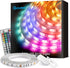 Govee 16.4ft LED Strip Lights, Color Changing Light Strips with Remote, RGB LED Lights for Room, Bedroom, Living Room, Kitchen, Home, Party, Ceiling