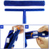 MASTERTOP Window Squeegee Cleaning Tool - Outdoor Window Cleaner, Window Washing Kit, Extension Pole, Streak Free Shine, Easily Squeegee for Window Cleaning