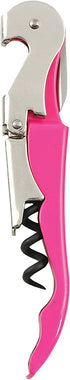 True Truetap Double Hinged Waiter's Corkscrew, Set of 1, Pink