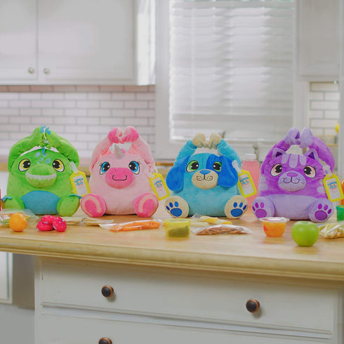 Lunch Pets Insulated Kids Lunch Box As Seen on TV Plush Animal and Lunch Box Combination - HungryPup