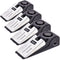 Door Stop Alarm, Door Stopper with 120DB Security Alarm, Floor Wedge Doorstop for Travel Apartment Home House (Pack of 4)
