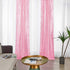 2—8FT-2PCS Pink Sequin Backdrop Curtains Panels, Photography Backdrop Glitter Curtains Fabric Background for Christmas Wedding Party Decor