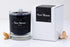My Lumina New Moon Aromatherapy Candle w/ Moonstone Crystal Inside -Natural Stone Healing Energy, Stress Relief, Relaxing & Balance- Soy Wax Scented Candle Home - Gift for New Beginnings - Night Black