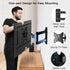 Full Motion TV Wall Mount Bracket Swivel Heavy Duty Articulating Arms Tilt for 13-42? LED LCD Flat Curved TV Screen Monitor TVs, VESA Up to 200x200mm, Weight Capacity Up to 77lbs