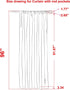 Amazon Basics Room Darkening Blackout Window Curtains with Tie Backs Set - 52 x 96-Inch, Taupe, 2 Panels