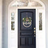 Welcome Sign Welcome Front Door Round Wood Sign Hanging Front Door Porch Decor Welcome Sign Front Farmhouse Porch Spring Welcome Sign (Carvedboard Welcome)