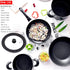 Universal Lid for Pots,Pans and Skillets - Tempered Glass with Heat Resistant Silicone Rim Fits 10.5", 11" and 12" Diameter Cookware ,Black