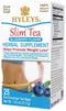 Hyleys Slim Tea Blueberry Flavor - Weight Loss Herbal Supplement Cleanse and Detox - 25 Tea Bags (1 Pack)