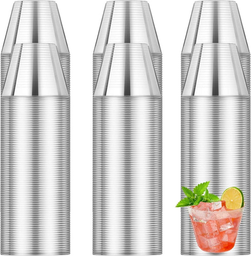 Athoma Plastic Wine Cups, Hard Plastic Cups, 9 Oz Clear Plastic Cups, Wedding Plastic Cups, Plastic Clear Cups For Party, Cocktail Cups Plastic, Clear Party Cups, Disposable Wine Cups,Bulk Clear Cups