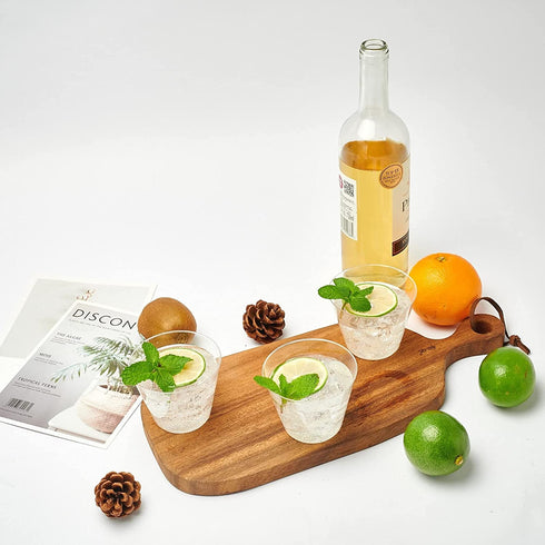 Athoma Plastic Wine Cups, Hard Plastic Cups, 9 Oz Clear Plastic Cups, Wedding Plastic Cups, Plastic Clear Cups For Party, Cocktail Cups Plastic, Clear Party Cups, Disposable Wine Cups,Bulk Clear Cups