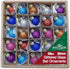 Kurt S. Adler 0.78-Inch Glitter Glass Ball, 25 Piece Set Ornaments, Multi, Count