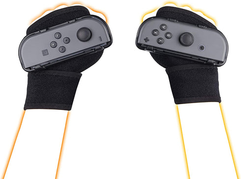 2023 Switch Just Dance Strap,LeyuSmart Xmas Gift Just Dance Wristband Strap for Nintendo Switch Just Dance 2022 2021 2020 2019, Boxing Design (Free The Hands,Dance Freely with Rhythm), Pack of Joycon Gray