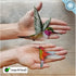 12 Hummingbird Window Clings - Beautiful Anti-Collision Window Stickers - Non Adhesive and Reusable Vinyl Window Decals for Birds Strikes