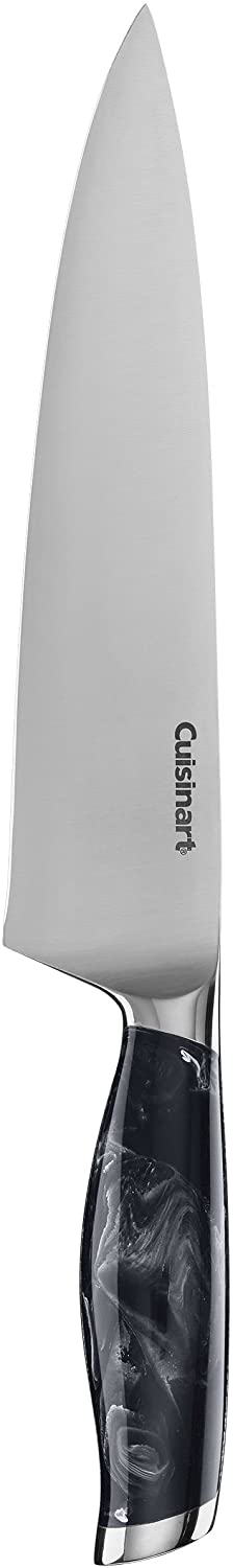 Cuisinart C77MB-8CFBK Marbled Collection 8" Chef Knife, Black