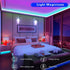 LED Strip Lights,32.8ft RGB 300LEDs Waterproof Light Strip Kits with infrared 44 Key, Suitable for Room,TV, Ceiling, Cupboard Bar Home Decoration