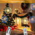 Fairy Firework String Lights,120 LED 8 Modes Dimmable String Fairy Lights with Remote Control,Waterproof Copper Wire Decorative Hanging Starburst Lights for Christmas Decoration (Warmlight)