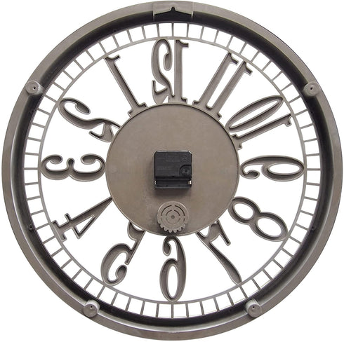FirsTime & Co. Whitney Wall Clock, 20", Antique Cream