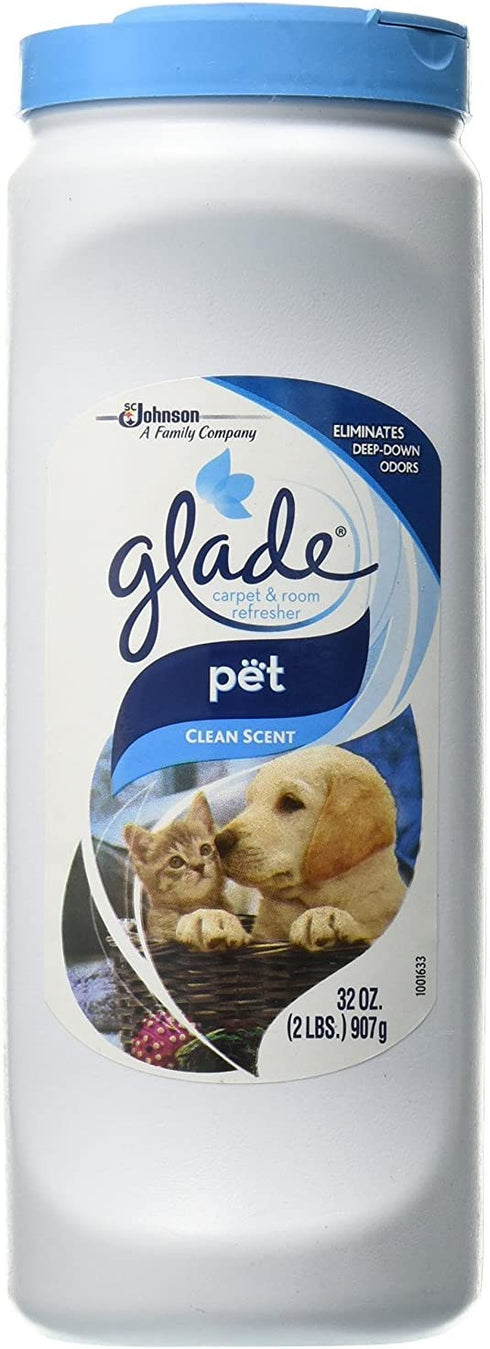 Glade Carpet and Room, Pet Clean Scent, 32 OZ (Pack of 2)