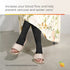 Zipper Compression Socks with Zip Guard Skin Protection & Open Toe Medical Zippered Compression Socks for Men Women