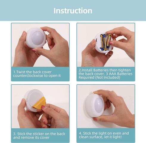 DRIMLITE Puck Lights with Remote 6 Pack, Battery Operated Mini LED Stick On Lights Wireless, Dimmable Under Cabinet Lighting with Timing Function, Color Changeable Closet Lighting for Kitchen Bedroom