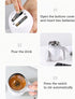 Automatic Magnetic Stirring Coffee Mug, Rotating Home Office Travel Mixing Cup?Funny Electric Stainless Steel Self Mixing Coffee Tumbler, Suitable for Coffee, Milk, Cocoa and Other Beverages€¦€¦