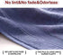 Bathroom Hand Towels (14x30 inch), Home Soft 100% Cotton Super Soft Highly Absorbent Hand Towels for Bath, Hand, Face, Gym and Spa (Blue-4ack)