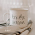Sweet Water Decor Dog Mom Coffee Mug | Cute 16oz Ceramic Campfire Style Coffee Cup Microwave & Dishwasher Safe | Large Mug For Dog Moms, Pet Owners, Puppy Lovers, and Dog Adoption