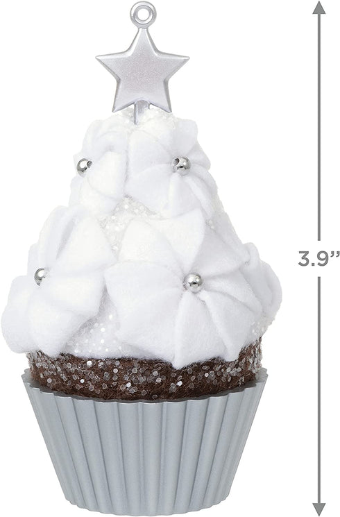 Hallmark Keepsake Christmas Ornament 2021, Christmas Cupcakes Star-Tipped Sweetness