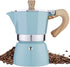 Stovetop Espresso Maker, 6 Espresso Cup Moka Pot - 10 oz Manual Cuban Coffee Percolator Machine Premium Aluminum Moka Italian Espresso Greca Coffee Maker Brewer Percolator