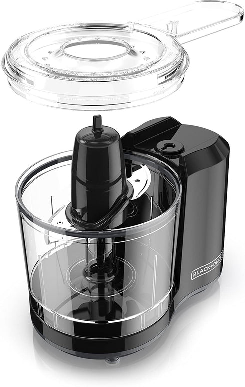 Black+Decker HC150B 1.5-Cup One-Touch Electric Food Chopper, Capacity