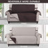 RHF Reversible Loveseat Covers for Dogs, Couch Covers for Dogs, Loveseat Cover for Dogs,Pet Cover for Loveseat, Loveseat Slipcover&Love Seat Couch Covers,Machine Washable(Loveseat:Chocolate/Beige)