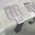 MIAO JIN 8 Pcs Stainless Steel Tablecloth Clips Tableware Shape Adjustable Cloth Clip Tablecloth Clamp Holder Table Cover Clamps for Home Wedding Party Picnic