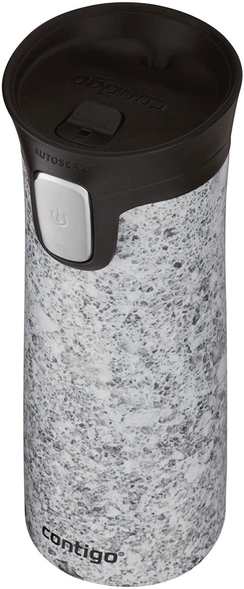 Contigo Couture AUTOSEAL Vacuum-Insulated Stainless Steel Travel Mug, 14 oz,, Speckled Slate