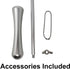 The Grate Grill Scraper Long Handle - Combine This with Your Grate Grill Scraper to Clean Your BBQ Grill While It is Still HOT! - Safer Than a Wire Brush