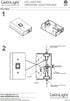 GetInLight Junction Box for IN-0105, IN-0107, IN-0108 and IN-0109 Series, Plastic Material, IN-0501-3