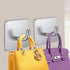 Budding Joy Adhesive Hooks Heavy Duty Stick on Wall Hooks Towel Hooks Door Hooks Waterproof Stainless Steel Adhesive Towel Hooks Adhesive Holders for Hanging Clothes Bathroom Adhesive Hook 4 Pack