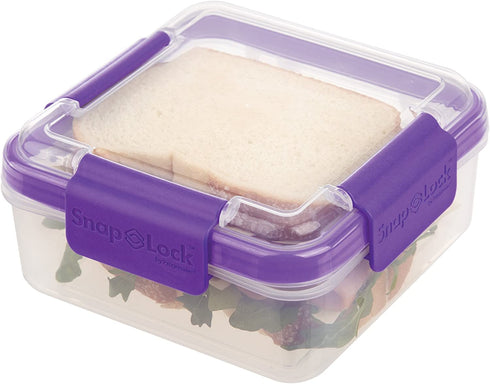 SnapLock by Progressive Sandwich Container, Purple
