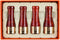 Cigar Mouthpiece Set for Men and Women Short Cigar Holder (Color:Red)