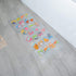 BEEHOMEE Bath Mats for Tub Kids - Large Cartoon Non-Slip Bathroom Bathtub Kid Mat for Baby Toddler Anti-Slip Shower Mats for Floor 35x16,Machine Washable XL Size Bathroom Mats (Alphabet)