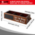 GoodE Boxes Triple Solo Cup Holder with Bottle Opener and Marker Slot
