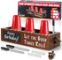 GoodE Boxes Triple Solo Cup Holder with Bottle Opener and Marker Slot