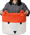 MHOMER XXLarge 14''x14''x13'' Blanket Basket Living Room Foldable Baby Laundry Basket Extra Large Cute Fox Blanket Storage for Living Room Basket with Handle Laundry Cotton Rope Gift Clothes Basket