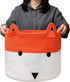 MHOMER XXLarge 14''x14''x13'' Blanket Basket Living Room Foldable Baby Laundry Basket Extra Large Cute Fox Blanket Storage for Living Room Basket with Handle Laundry Cotton Rope Gift Clothes Basket